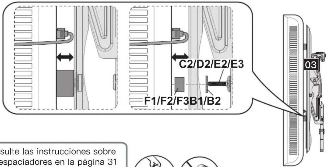 ErgoAV ERMTL1-01B - Opción D (para televisor con interferencia de cables) - 3