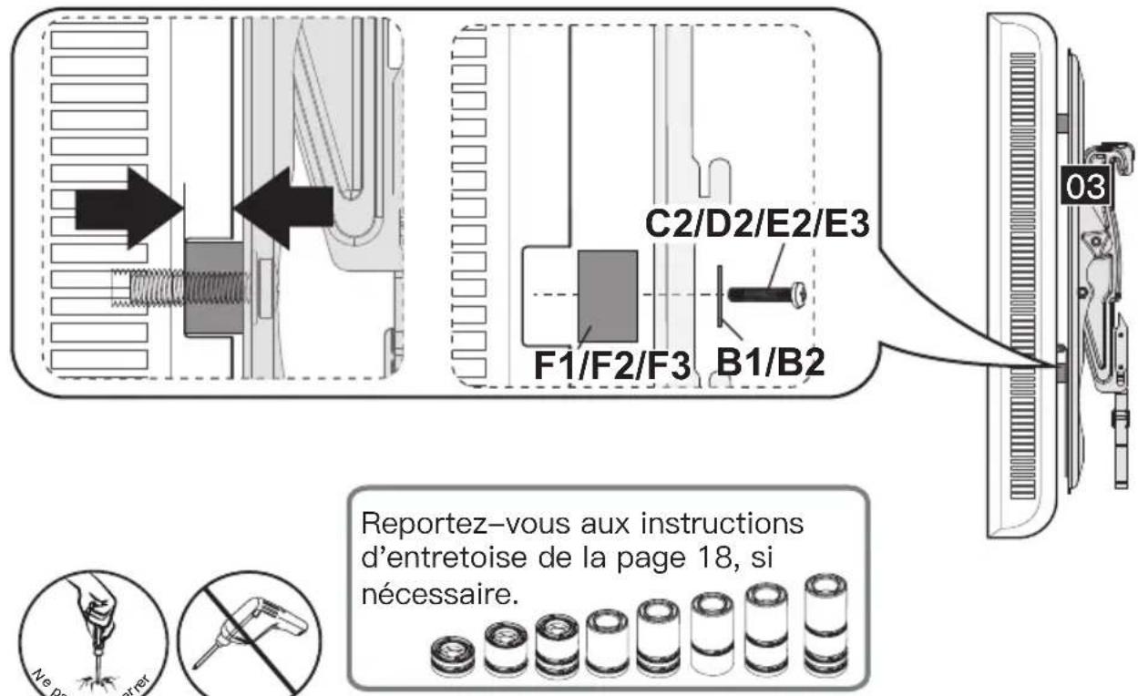ErgoAV ERMTL1-01B - Option E (Pour les trous encastrés) - 3