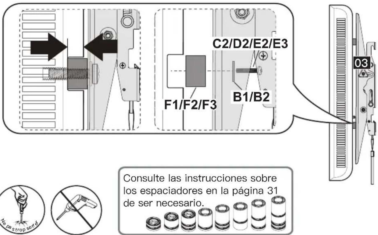 ErgoAV ERMTX1-01B - Opción E (Para agujeros empotrados) - 3