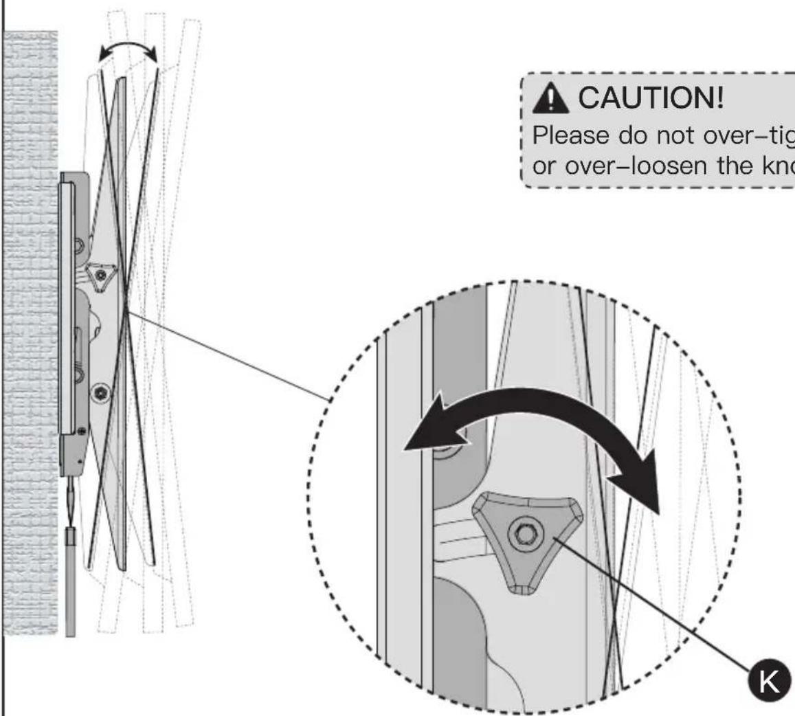 ErgoAV ERMTX1-01B - Tilt Adjustment - 1