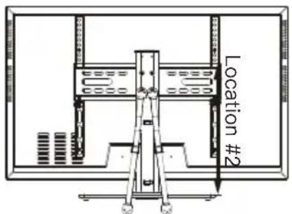 ErgoAV ERTSM1-01B - Step 3 Connect the TV Plate [M] to Support Pillar [P] - 3