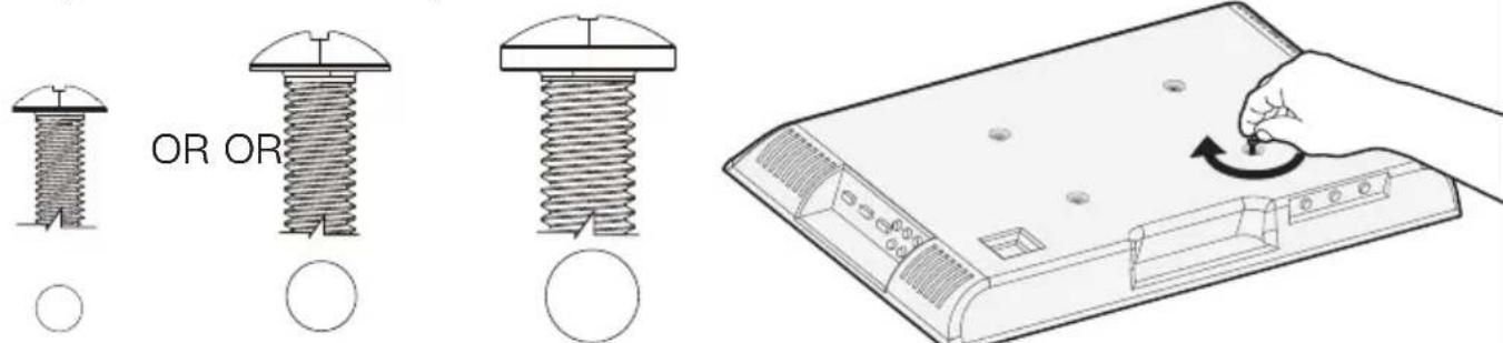 ErgoAV ERTSM1-01B - Select TV Bolts. - 1