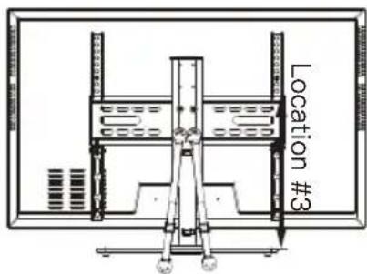 ErgoAV ERTSM1-01B - Step 3 Connect the TV Plate [M] to Support Pillar [P] - 4
