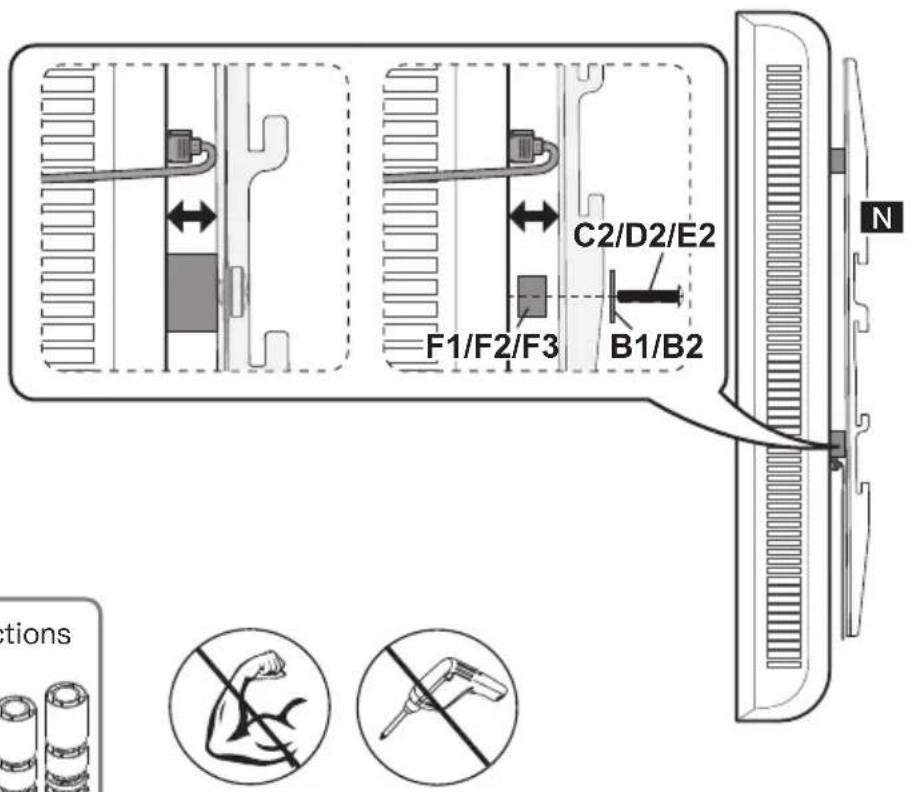 ErgoAV ERTSM1-01B - Option D (for TV with Cable Interference) - 2