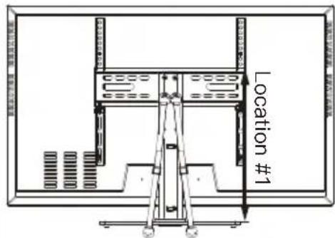 ErgoAV ERTSM1-01B - Step 3 Connect the TV Plate [M] to Support Pillar [P] - 2