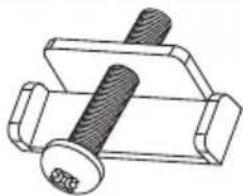 ErgoAV ERTSM1-01B - Supplied Part and Hardware for Step 5–3 - 1