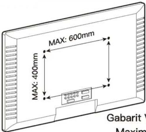 ErgoAV BETCL2-01B - Vérifiez le modèle VESA du TV avant l'installation - 1