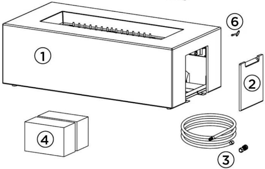 Blaze Outdoor BLZ-60-FTABLE-NG - BLZ-60-FTABLE-NG - 1