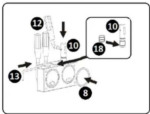 Royal Catering RCSI-18 - PLASSERING AV APPARATET - 4
