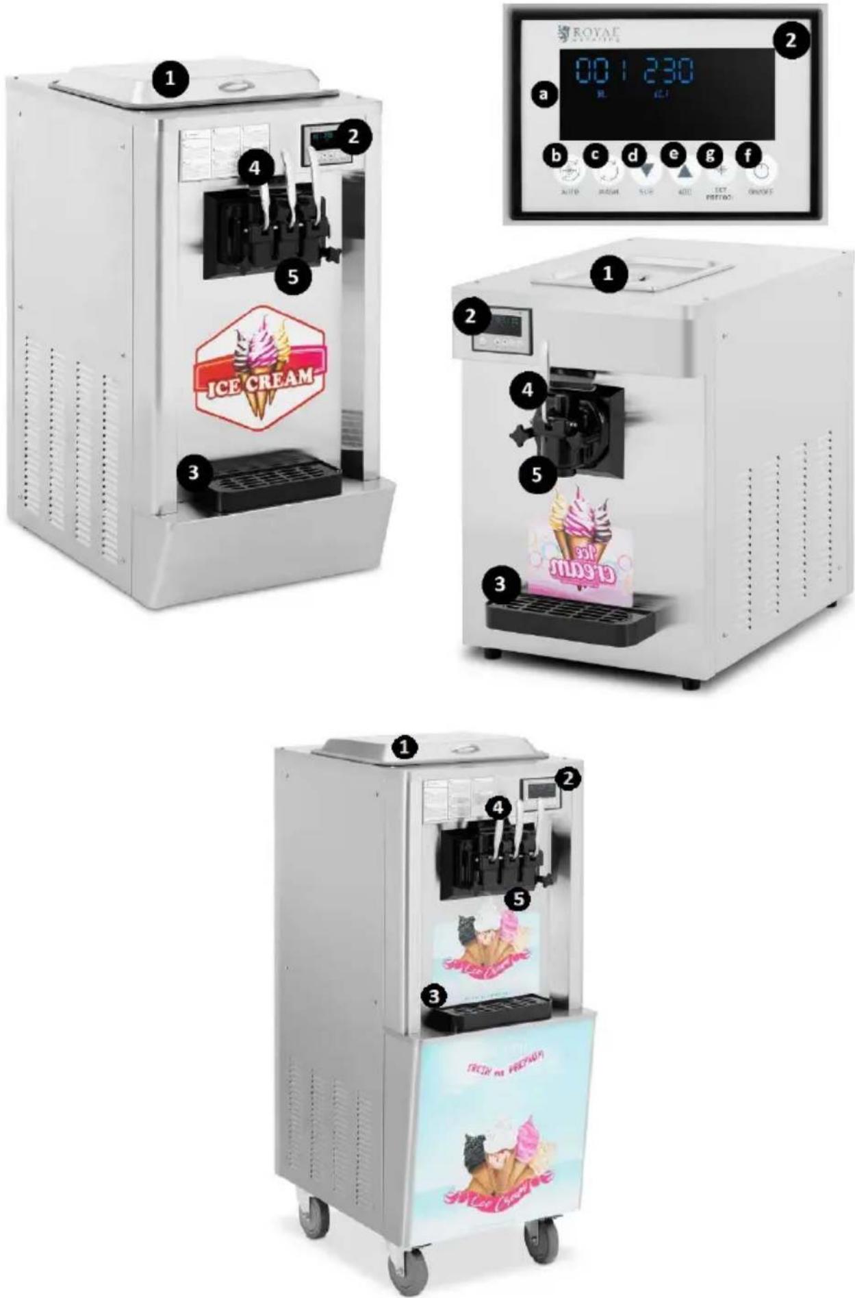 Royal Catering RCSI-18 - Beskrivelse af produktet - 1