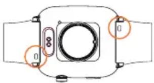 ICE Watch Smart Junior 3.0 Find My - b. Het bandje verrangen: - 1