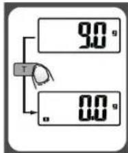 Essentiel B EBP2 Minutia - Fonction tarage (remise à zéro) - 1