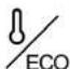 Essentiel B ERSC-4262b - Einstellung der Temperatur/Eco-Modus - 1