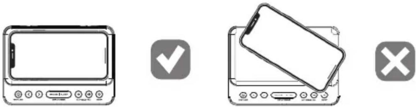 Essentiel B RRVI-100 - Utilisation de la plaque de charge sans fil - 1