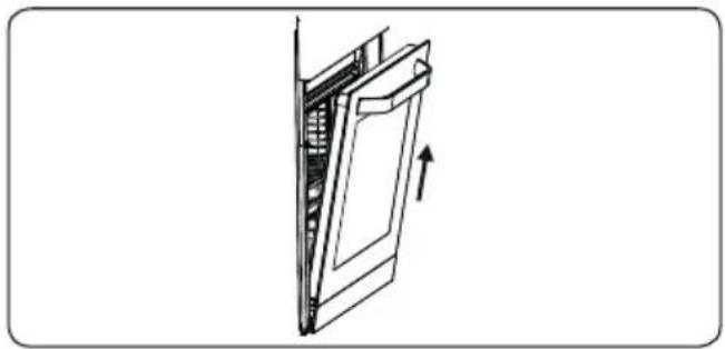 Essentiel B ECVC5060n7 - Démontage de la porte du four - 3