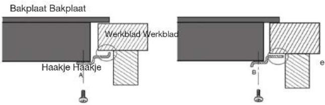 Essentiel B ETV41 - Installatie van de bevestigingsshaken - 2