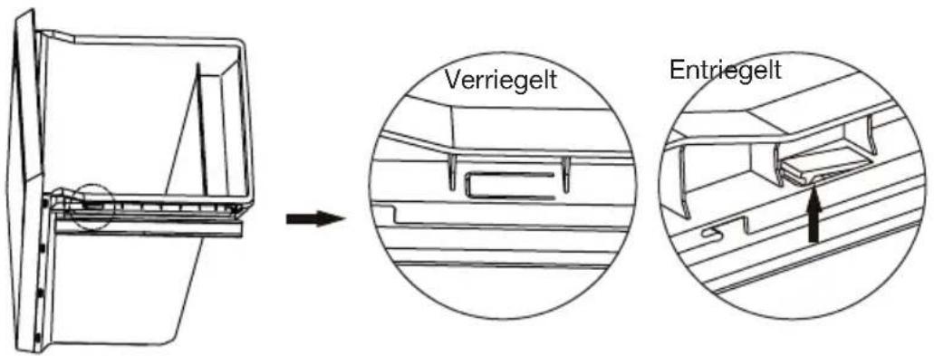 Essentiel B ECAVE 185-60hob1 - Entfernen der unteren Schublade - 1