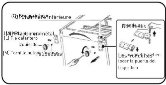 Essentiel B ERDV165-55s3 - Procedimiento para invertir la apertura de las puertas - 7
