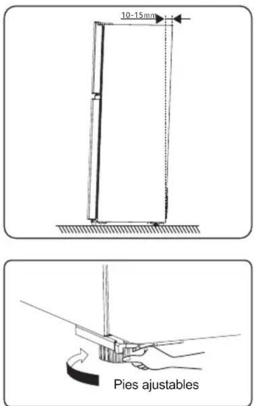 Essentiel B ERDV165-55s3 - Nivelación del aparato - 1
