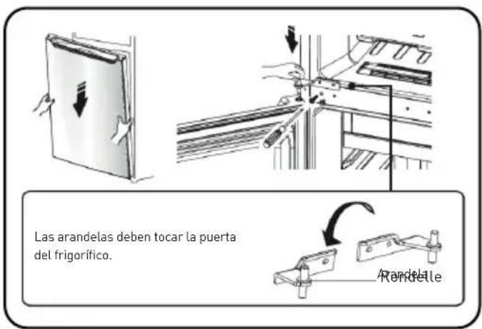 Essentiel B ERDV165-55s3 - Procedimiento para invertir la apertura de las puertas - 9