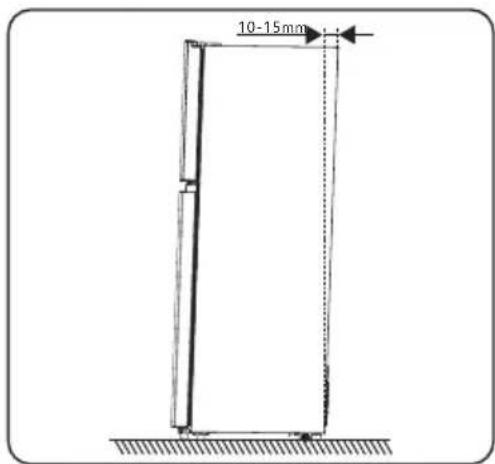 Essentiel B ERDV165-55s3 - Levelling the appliance - 1