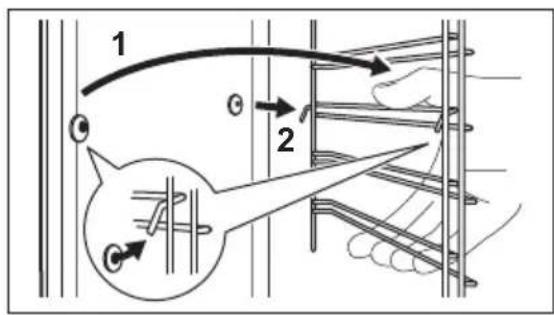 Essentiel B EFMP 581b2 - Comment retirer : Supports de grille - 2