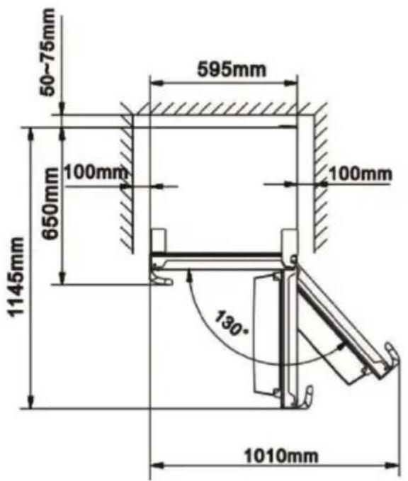 Essentiel B ERLV170-60hib1 - IMPORTANT: be careful not to block the air vents in the cabinet or recess in which the appliance is installed. - 2