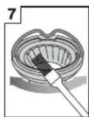 SAGE The Dose Control Pro BCG600 - CLEANING CONICAL BURRS - 7