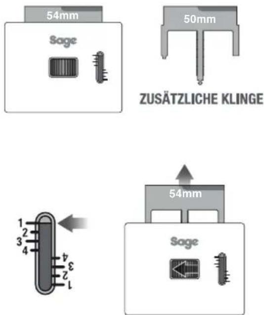 SAGE The Dose Control Pro BCG600 - Abstreichen des Kaffeemehls - 1