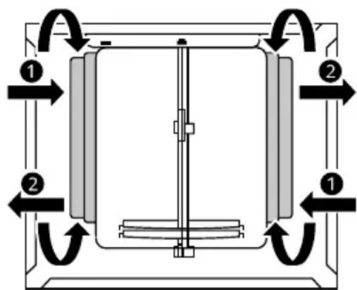 LG HCEZ2426S - Remplacement du filtre à charbon actif (version recyclage) - 1