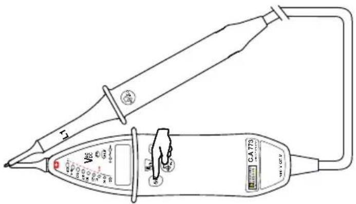 CHAUVIN ARNOUX C.A 773 - SELF-TEST - 1