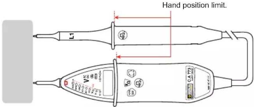 CHAUVIN ARNOUX C.A 773 - VOLTAGE DETECTION - 1