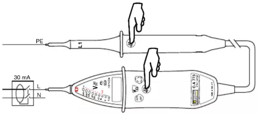 CHAUVIN ARNOUX C.A 773 - CONMUTACIÓN DE LAS CARGAS - 1