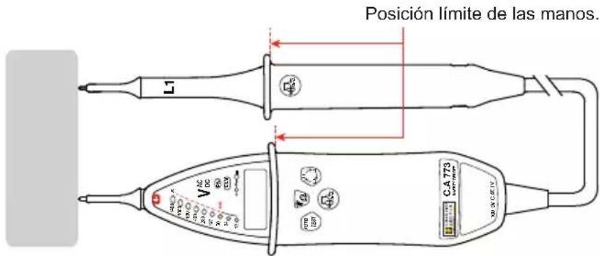 CHAUVIN ARNOUX C.A 773 - DETECCIÓN DE TENSIÓN - 1