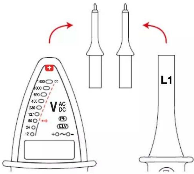 CHAUVIN ARNOUX C.A 773 - TEST PROBES - 1