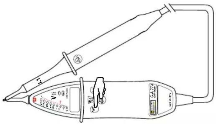 CHAUVIN ARNOUX C.A 773 - SELBSTTEST - 1