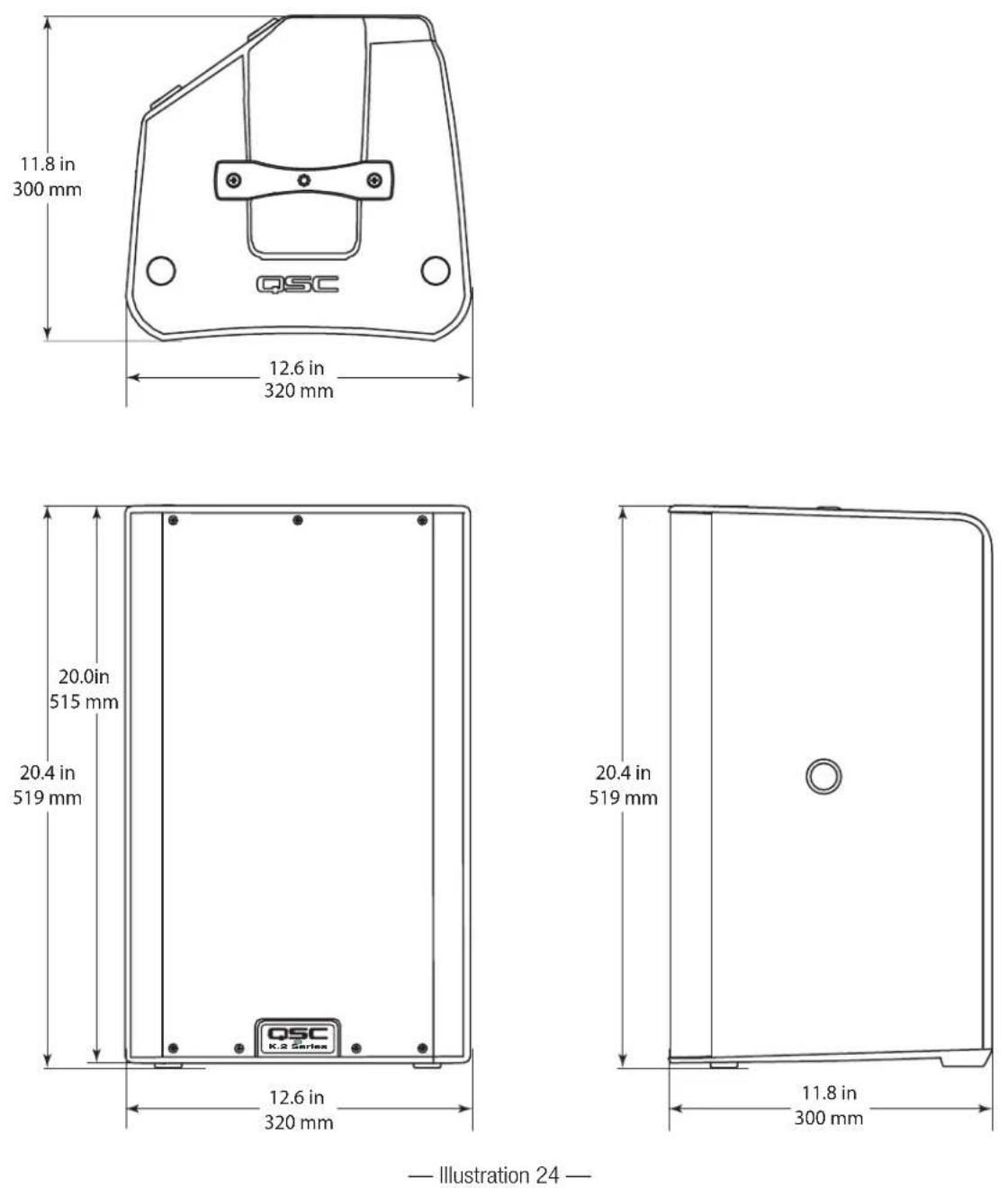 QSC K8.2 - Dimensions - 2