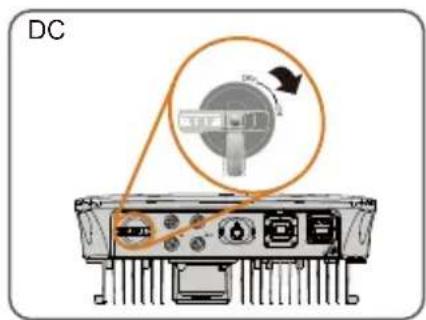 Sungrow SG3.0RS-S - Power on / Ein / Accensione / Allumer / Schakel in / Włącznik / Ligação / Encendido / Ligar / Encendido / Encendido / Béklioquenque nityania - 2