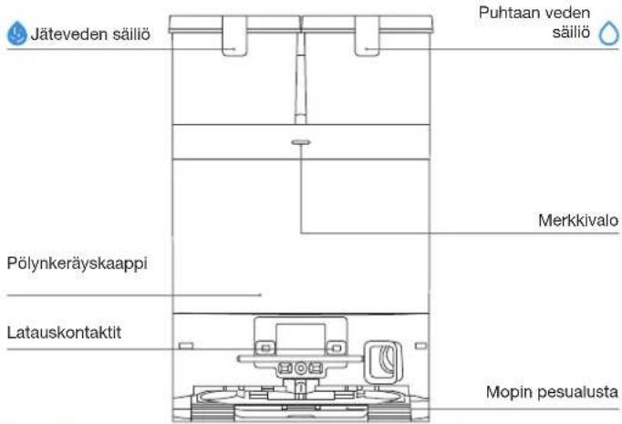 ECOVACS DEEBOT T30C - Robotin sisällä (Pölysäilion kannen alla) - 6