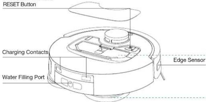 ECOVACS DEEBOT T30C - Inside the Robot (Under the Top Cover) - 1