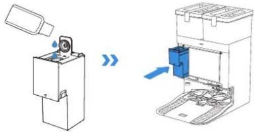 ECOVACS DEEBOT T30C - Lisää puhdistusliuosta (myydään erikseen) - 2