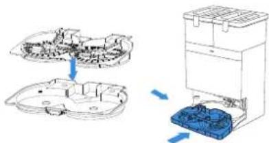 ECOVACS DEEBOT T30C - Entretien du bac de lavage de vadrouille - 4