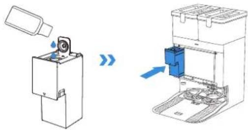 ECOVACS DEEBOT T30C - Lägg till rengöringslösning (säljs separat) - 2