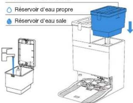 ECOVACS DEEBOT T30C - Remplir le réservoir d'eau propre - 1