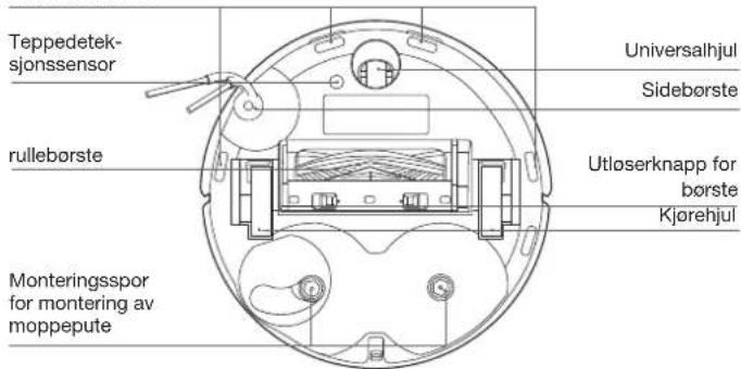 ECOVACS DEEBOT T30C - Inne i roboten (under toppdekselet) - 2