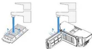 ECOVACS DEEBOT T30C - ② Manutenzione del cestino della polvere e del filtro - 4