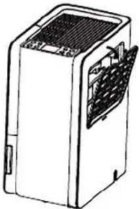 Toyotomi TD-2412 - Reinigung des Filters - 1