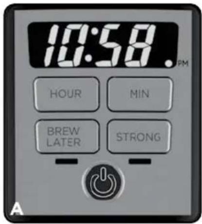 BLACK & DECKER CM1231S - Setting the Digital Clock - 1