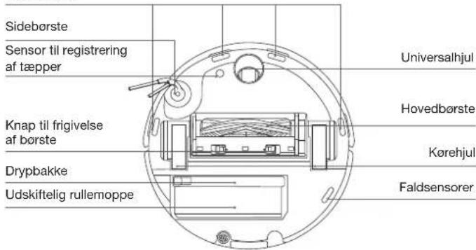 ECOVACS DEEBOT X9 PRO OMNI - Robotten set fra bunden - 1