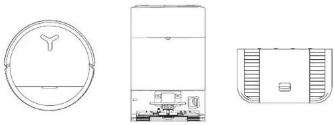 ECOVACS DEEBOT X9 PRO OMNI - CONTENUTO DELLA CONFEZIONE - 1